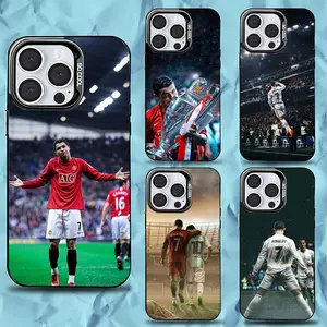 Football Legend Iconic Moments Phone Case for iPhone Series, Classic Soccer Star Design Shockproof Matte Protective Cover for iPhone 17 16 15 14 13 12 11 Pro Max Air