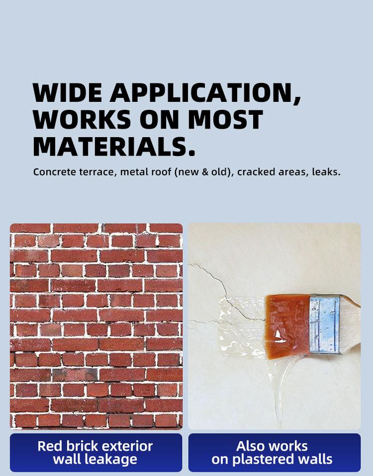 150g Invisible Waterproof Agent, Transparent Waterproof Sealant for Bathroom, Window, Roof, Wall Leak Repair