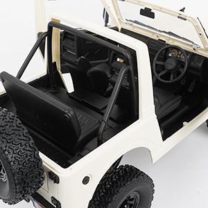 ARRIS 1/10 RC Rock Crawler 4x4, WPL C74-1 Jimny JA11 Off-Road RC Truck with LED Lights, 2.4GHz RTR for Adults