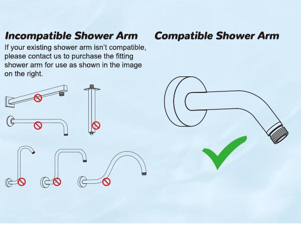 Hibbent Upgraded cUPC Certified 5-spray 13'' Shower Head for Easy Reach, High Pressure Rainfall Showerhead Combo with 10-mode Handheld Spray, 12'' Extension Arm, 4-way Diverter, 71'' Hose, Showerhead Holder, Black