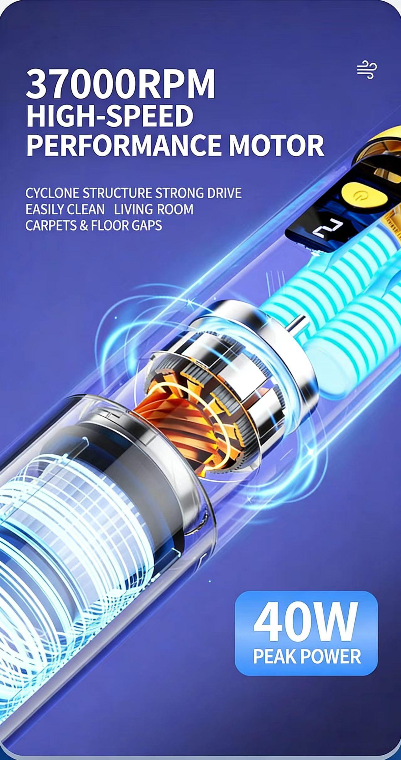 All-in-One Pet Grooming, Vacuuming, and Blowing Machine; Cat Hair Cleaner and Adsorber; Fully Automatic Vacuum Cleaner; Carpet and Bedding Hair Remover; Powerful Suction; Wireless Charging; Multi-Functional