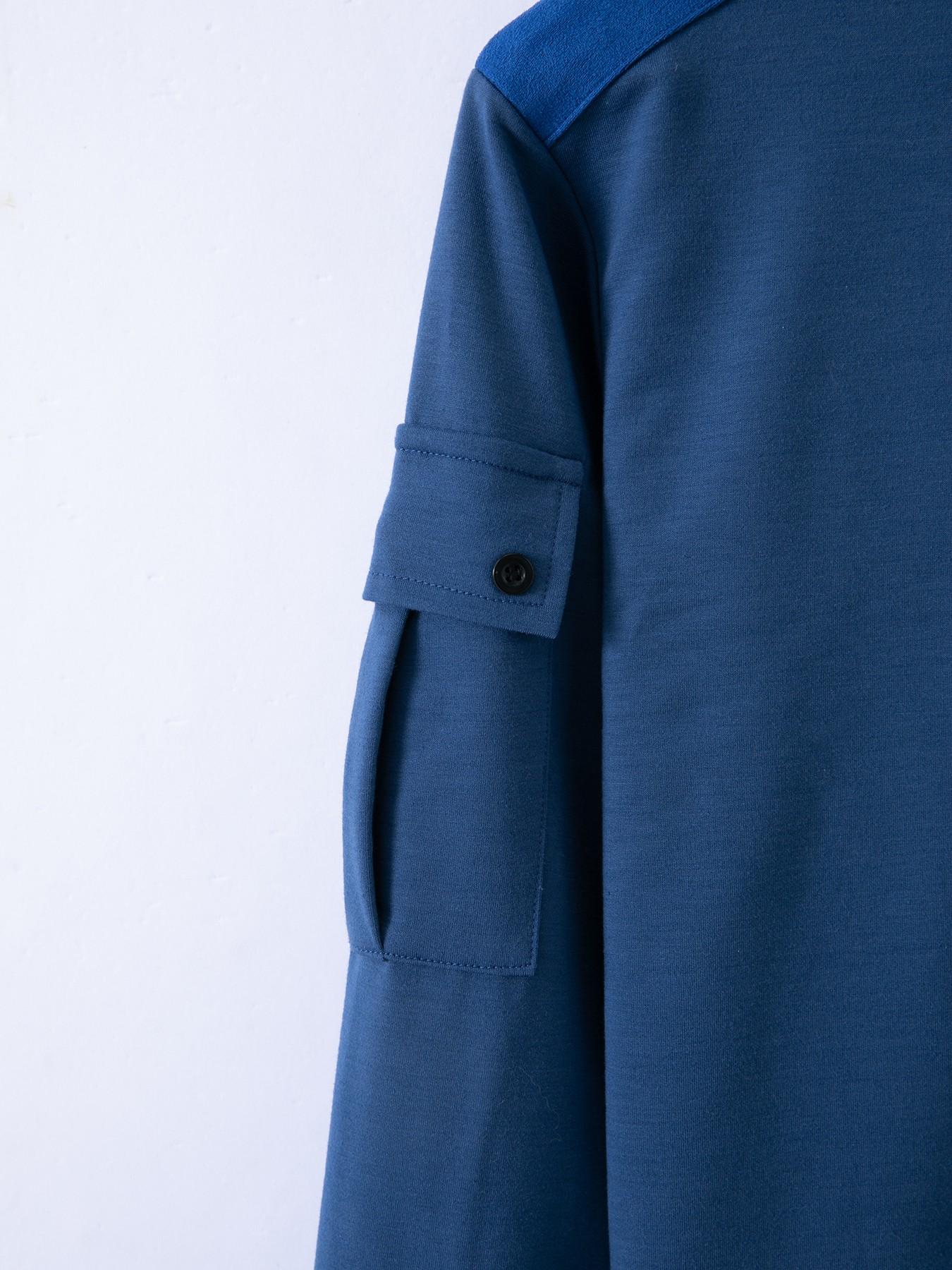 Outdoor Sports Muscle Tee Long Sleeve, Arm Pockets Shoulder Patch Design, Men's Athletic Top, Comfortable and Stylish Clothing