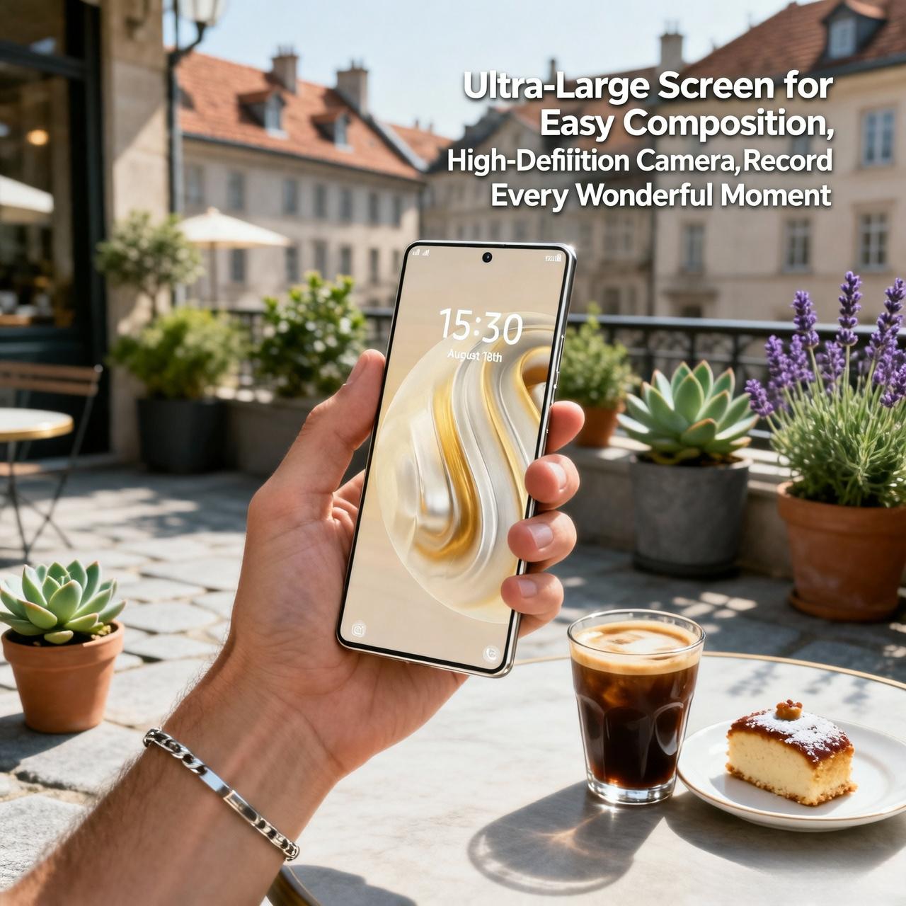 Full Network Digital Smart Phone, Multifunction 6.75 Inch Large Screen, Includes Stylus Pen, 3+64g Android 10, Dual Sim Support, Memory Card Slot