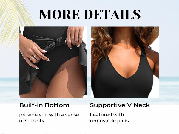 Tempt Me Women One Piece Swim Dress 2026 Tummy Control Swimsuit with Skirt Wrap Tie Side Swimdress Bathing Suit