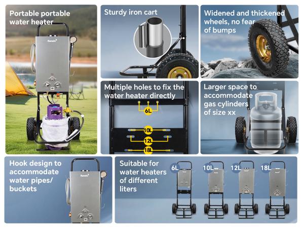 Water Heater & Dolly Water Heater & Dolly
