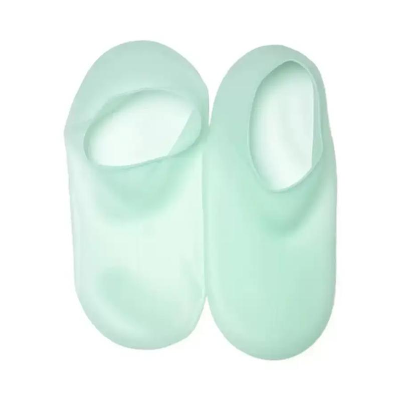 Women's Moisturizing Silicone Foot Socks, Anti-Friction Heel Protection, Ideal for Dry Cracked Feet, 1 Pair