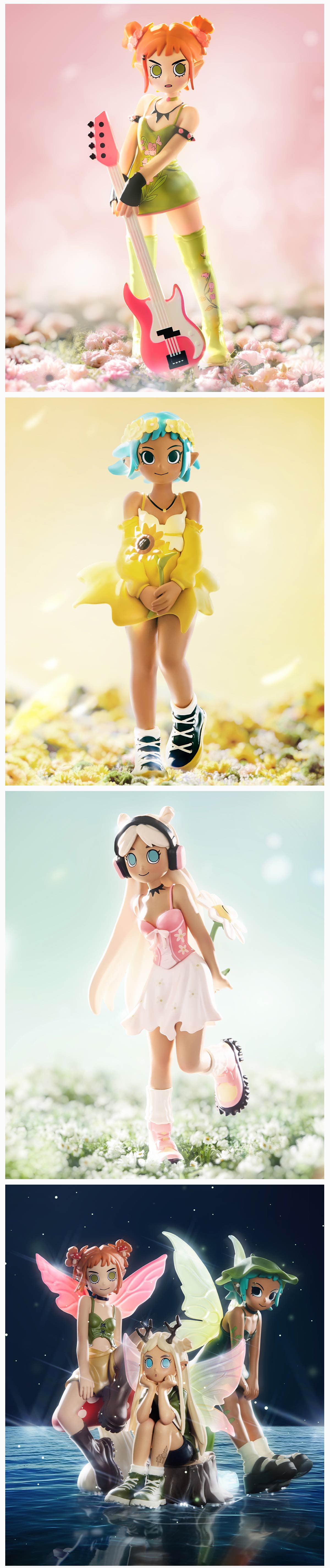 Peach Riot Punk Fairy Series Figures, Mystery Box Peach Riot Punk Fairy Series Figures, Mystery Box