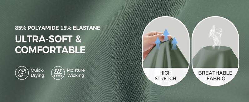 [2 PACK/3 PACK] Fisoew Womens Workout Cropped Tank Tops Racerback Sleeveless Crewneck Running Yoga Active Shirts #Springtok