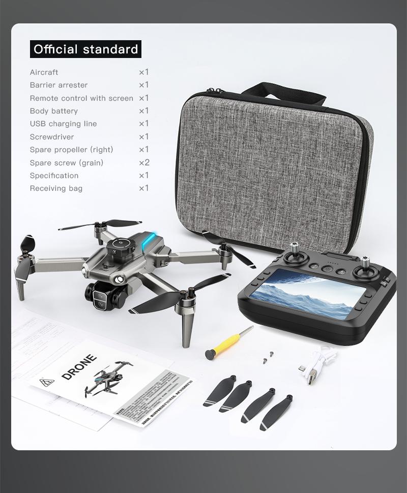 SG109 Entry-Level Drone with Screen Controller,Dual HD Cameras,One-Key Takeoff,Stable Hover & Flip,Foldable Design, GPS Positioning,Brushless Motor, Auto Follow,Aerial Photography,Hover Air,Perfect for Outdoor Use,Father’s Day & Children’s Day Gift
