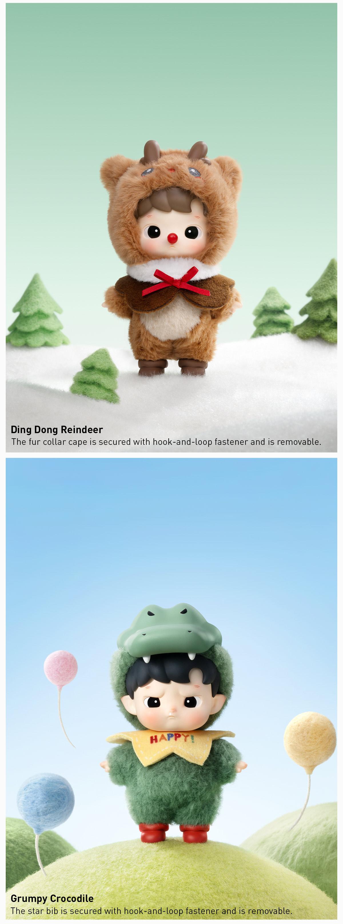 POP MART HACIPUPU Snuggle With You Series Figures, Blind Box, Mystery Box