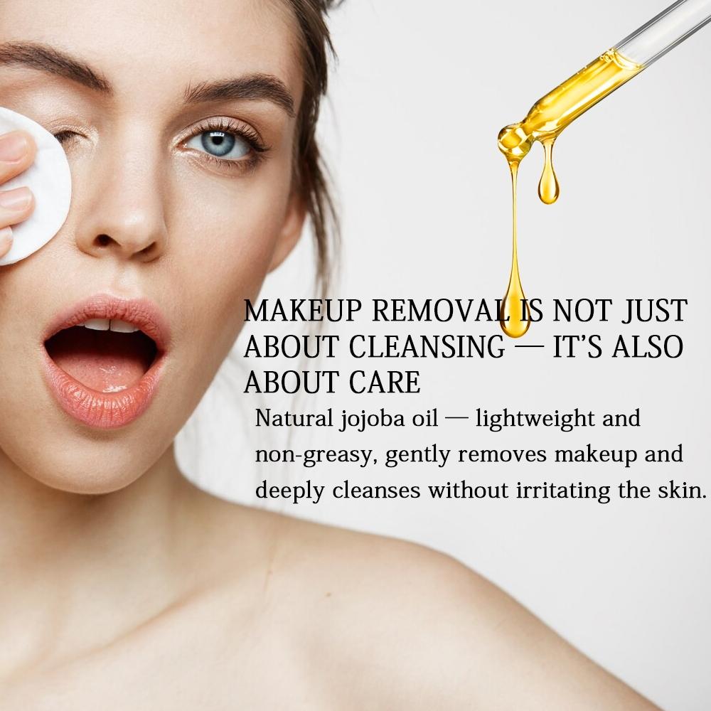 Jojoba Oil 100ml – Multi-Purpose Cold-Pressed Lightweight Carrier Oil for Daily Moisturizing and Hydrating Skin, Hair Care, Massage & Makeup Removal