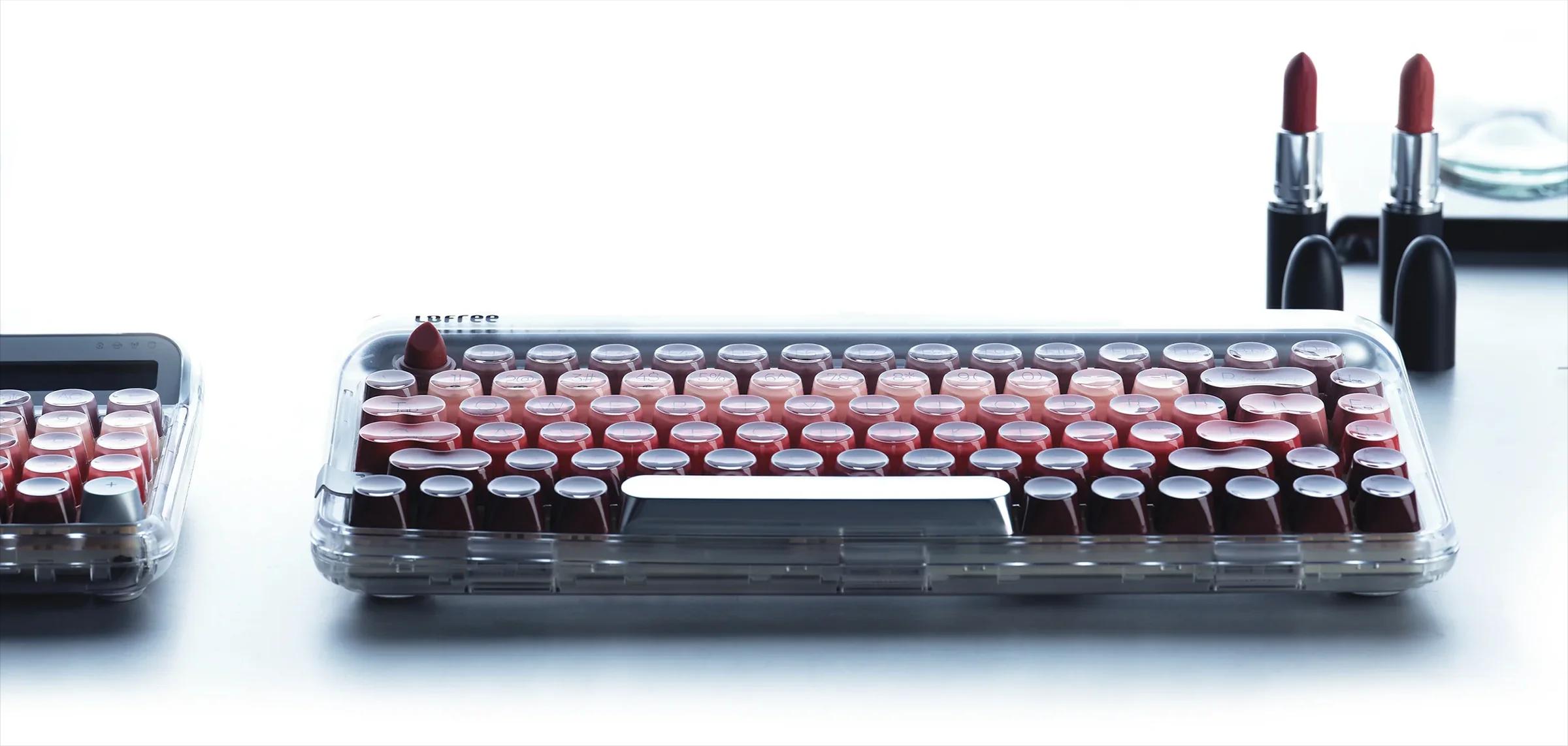 Lofree Lipstick Wireless Mechanical Keyboard