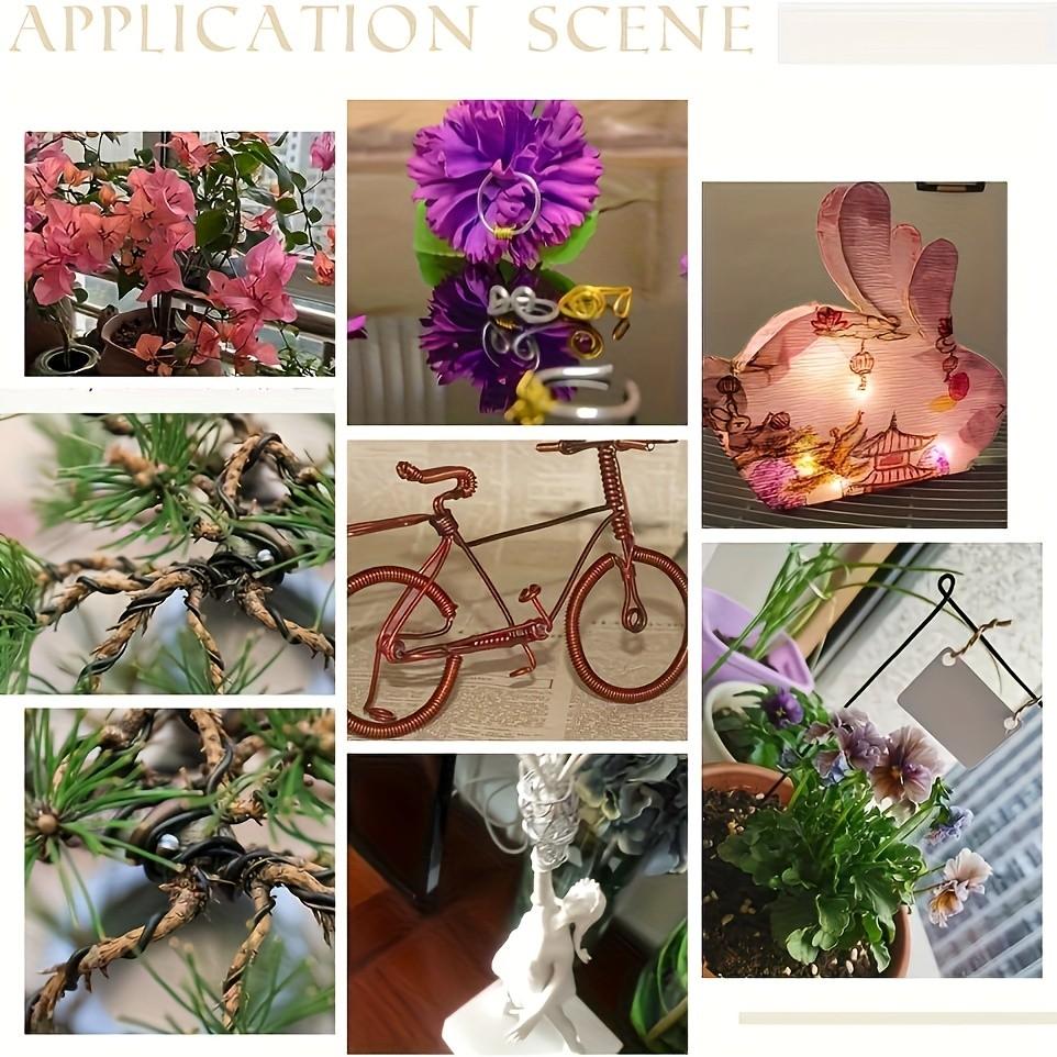 7 Rolls 1.0mm X 196.85 Inches Colorful Aluminum Craft Wire, Smooth Ends, Ideal for Art Projects and Creative Weaving, Decorative Metal Wire