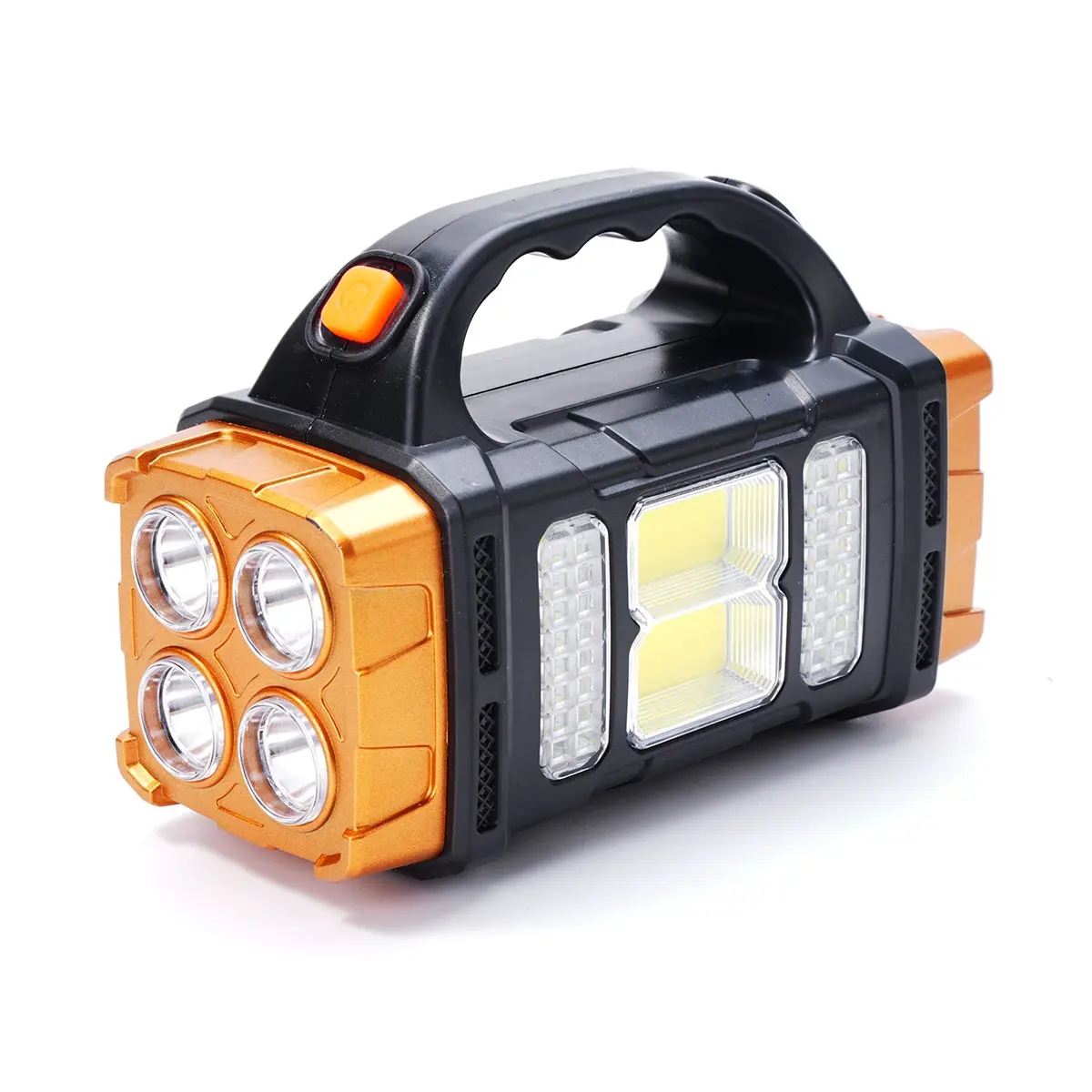 Rechargeable Solar Camping LED Light, Portable Multifunctional Outdoor Light, Solar Handheld Light for Hiking, Camping, Emergency and Home Use, Rechargeable Solar Flashlight, Solar Powered Flashlight, Solar Camping Lights