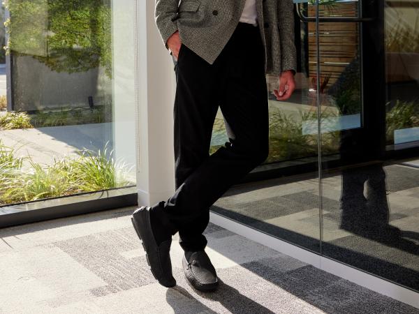 Bruno Marc Men's Versatile Slip-On PU Leather Loafers with Round Toe