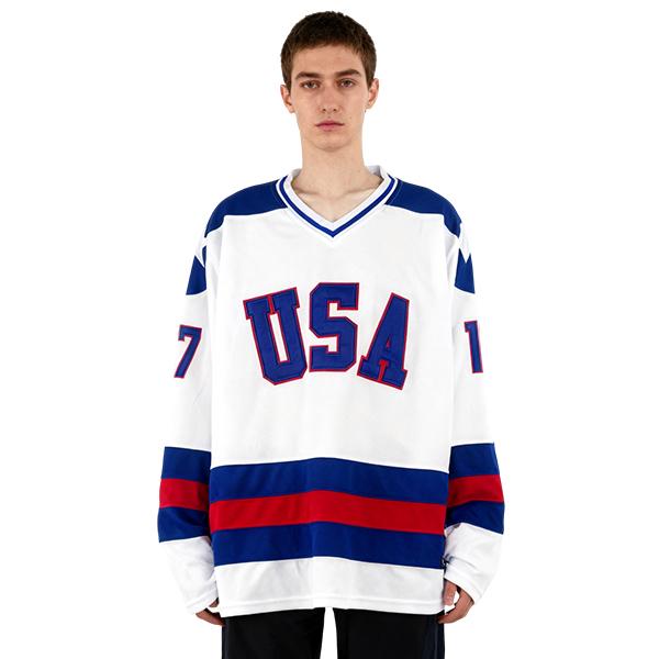 USA 1980 Miracle on Ice Olympic 90s Hockey Jersey O'CALLAHAN #17 ERUZIONE #21 CRAIG #30 Team lce Stitched Lettersand Numbers large size S-3XL white blue Outdoor sportswear vintage style match day sweatshirt Winter Olympics fan merchandise