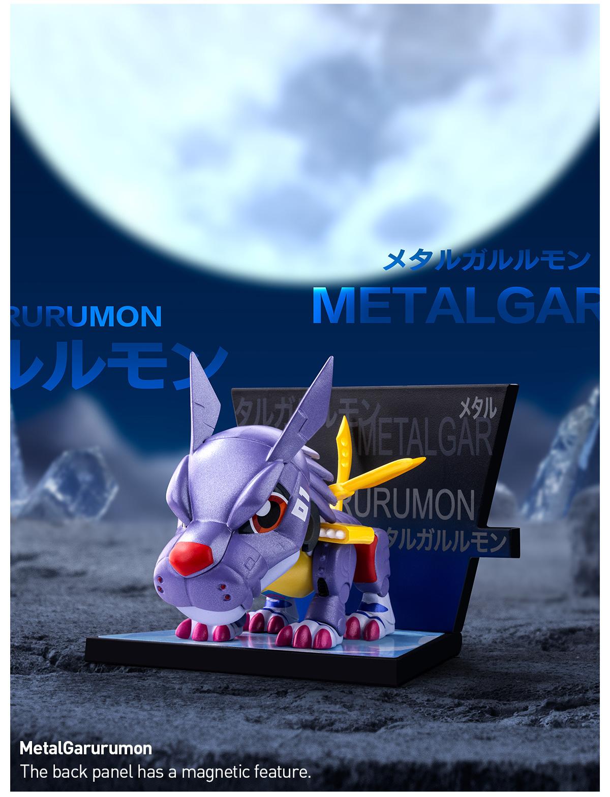 POP MART Digimon Adventure Fridge Magnet Series Figures