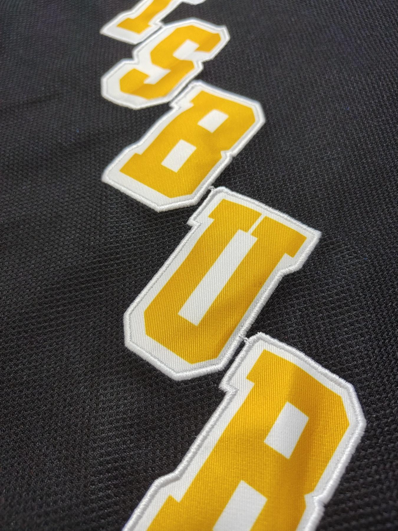 Men's Embroidery Hockey Jersey, Loose Retro Style Long Sleeve Ice Hockey Top for Training & Competition, Casual Sportswear for Outdoor Activities, Athletic Activewear, Athletic Shirt