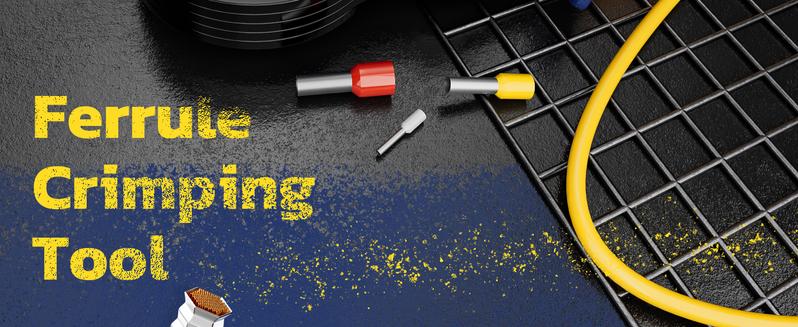 haisstronica Wire Ferrule Crimping Tool, AWG 23-10 Self-adjusting Hexagonal Crimper, Ratchat Ferrule Terminals Plier for Wire Terminals Cables End-sleeves,Father's Day Gift