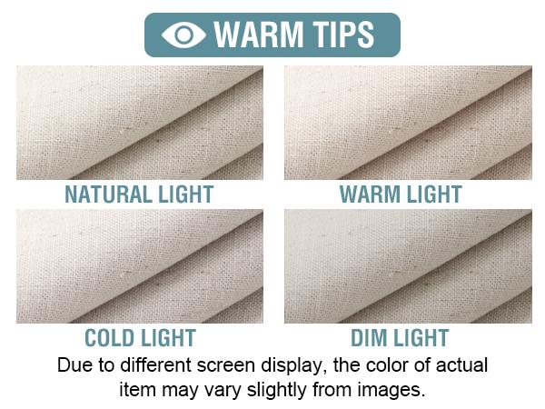 H.VERSAILTEX Extra Long Linen Curtains for Living Room Set of 2 Panels Grommet Drapes Linen Fabric Privacy Curtains for Patio Door