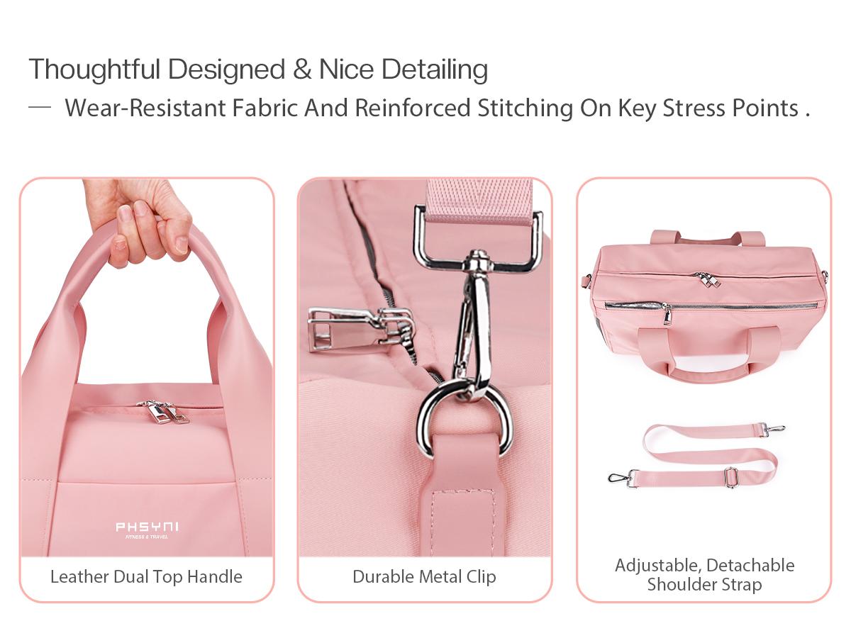 Small Gym Bag for Girls Kids,Sport Duffle Bag for Women Fitness Workout, Travel, Dance, Ballet, Swim with Shoes Compartment & Waterproof Pocket,Easy Carrying Pu Leather Handle (16"-Small) Small Gym Bag for Girls Kids,Sport Duffle Bag for Women Fitness Workout, Travel, Dance, Ballet, Swim with Shoes Compartment & Waterproof Pocket,Easy Carrying Pu Leather Handle (16"-Small)