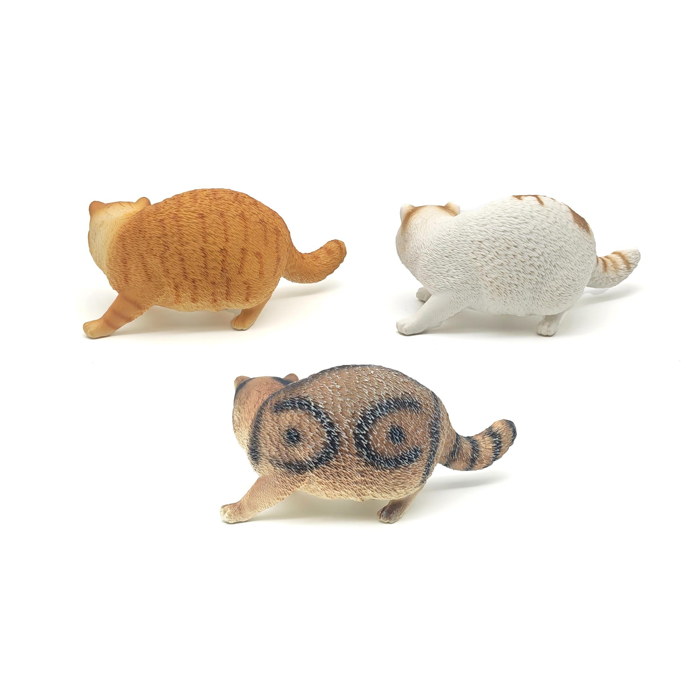 High Precision Cat Sculpture, Realistic PVC Home Decor, Office and Living Room Decoration, Garden Ornament, Desktop Display, Bonsai Decoration