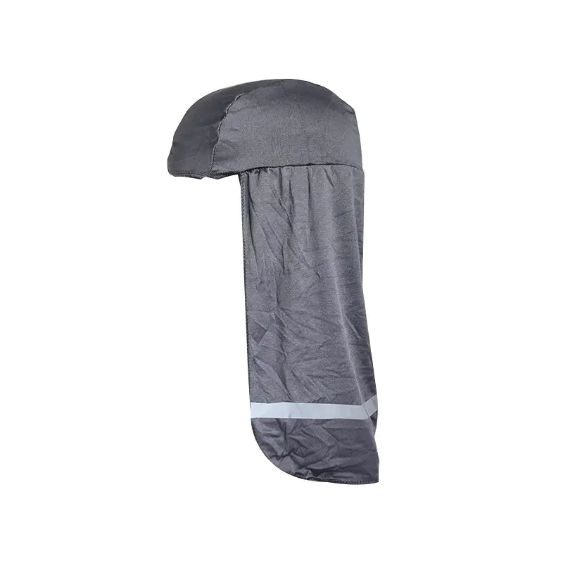 Dark gray with reflective strips