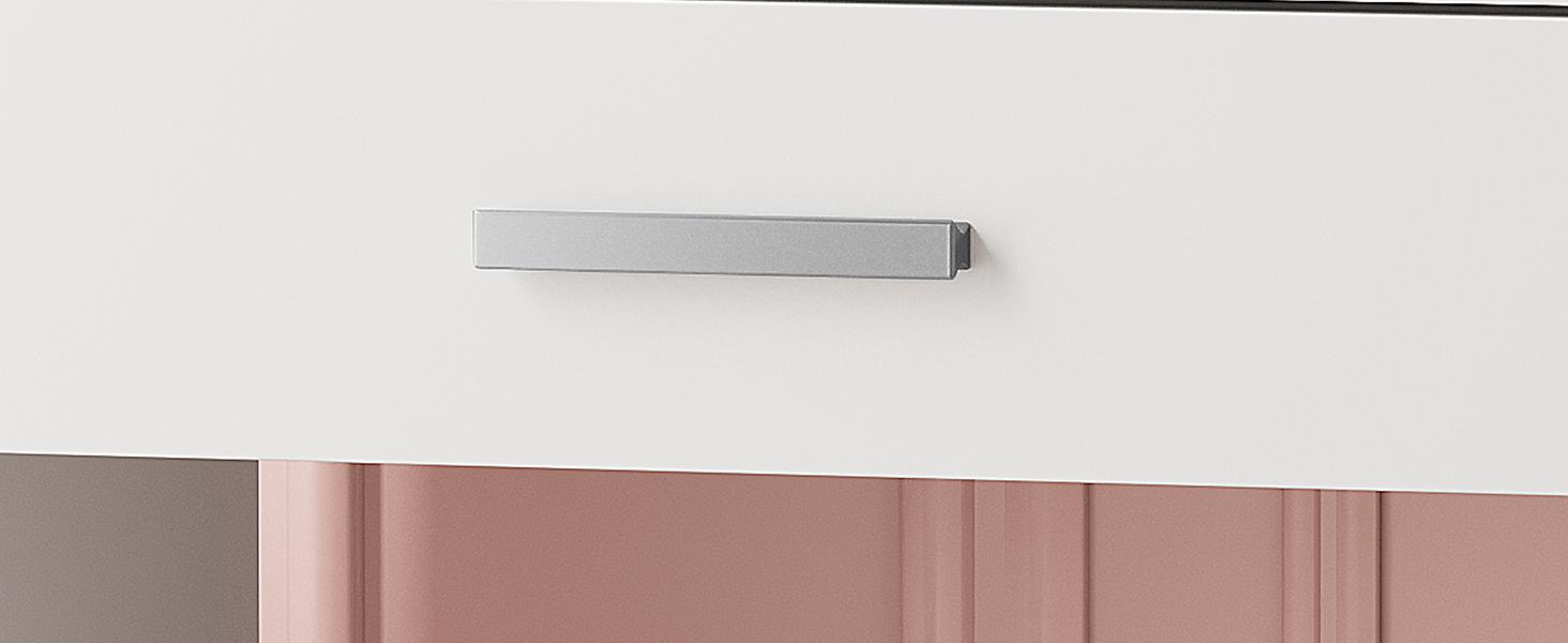 Makeup Vanity Desk with Mirror and Lights, 26.4”Small Vanity Mirror with Lights with Large Drawer and 6 Level Storage, White Vanity with Large Led Mirror with 3 Color Lighting Modes Makeup Vanity Desk with Mirror and Lights, 26.4”Small Vanity Mirror with Lights with Large Drawer and 6 Level Storage, White Vanity with Large Led Mirror with 3 Color Lighting Modes