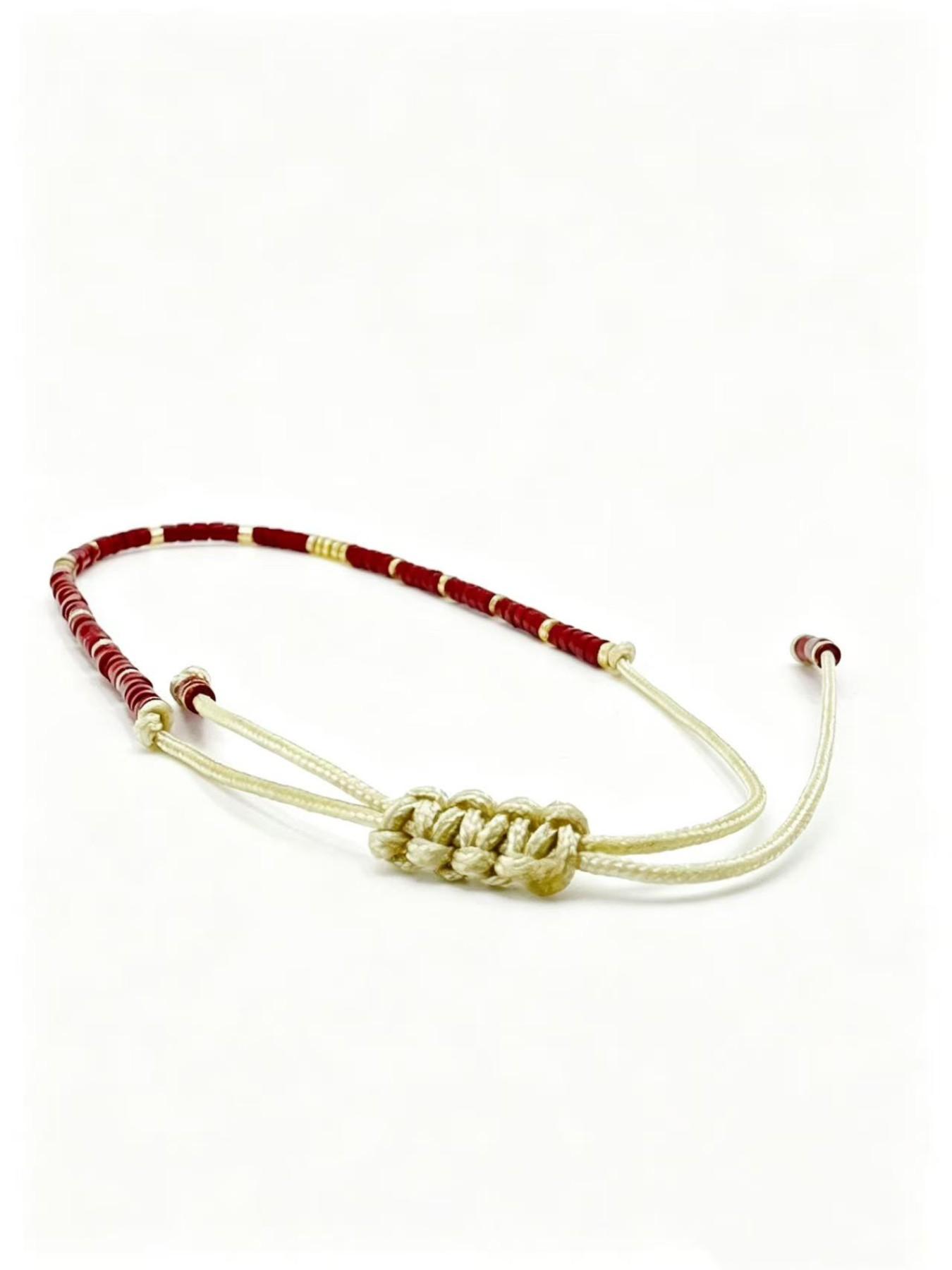 Shining Day Series Miyuki Glass Beads Fashion Handmade Braided Bracelet, Stylish Jewelry for Women and Men, Unique Crafted Accessory