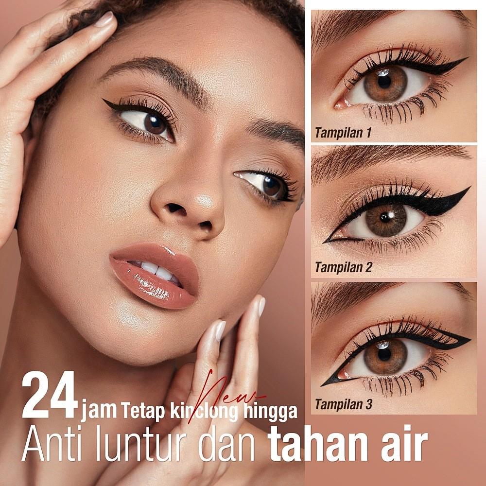 Waterproof Precision Eyeliner Pen, Long-Lasting Smudge-Proof Formula, Deep Shade, All-Day Wear, Perfect for Bold Eye Makeup