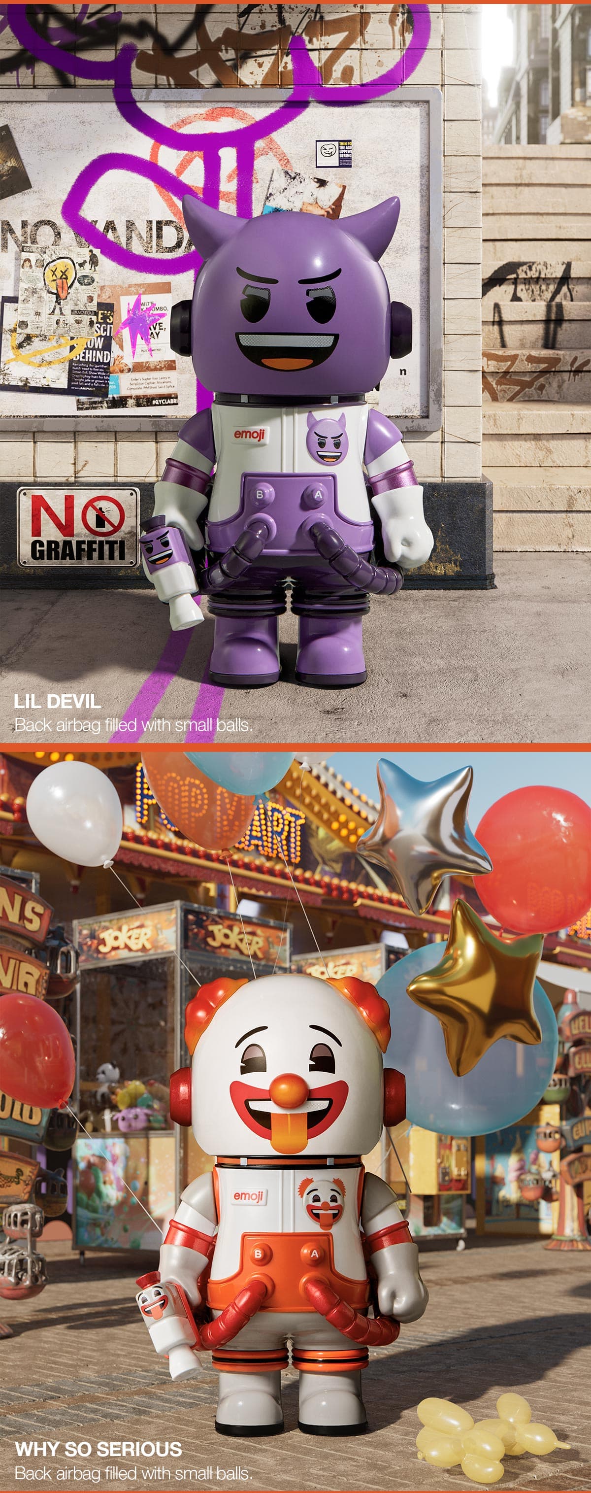 POP MART MEGA SPACE MOLLY 100% × emoji? Series POP MART MEGA SPACE MOLLY 100% × emoji? Series