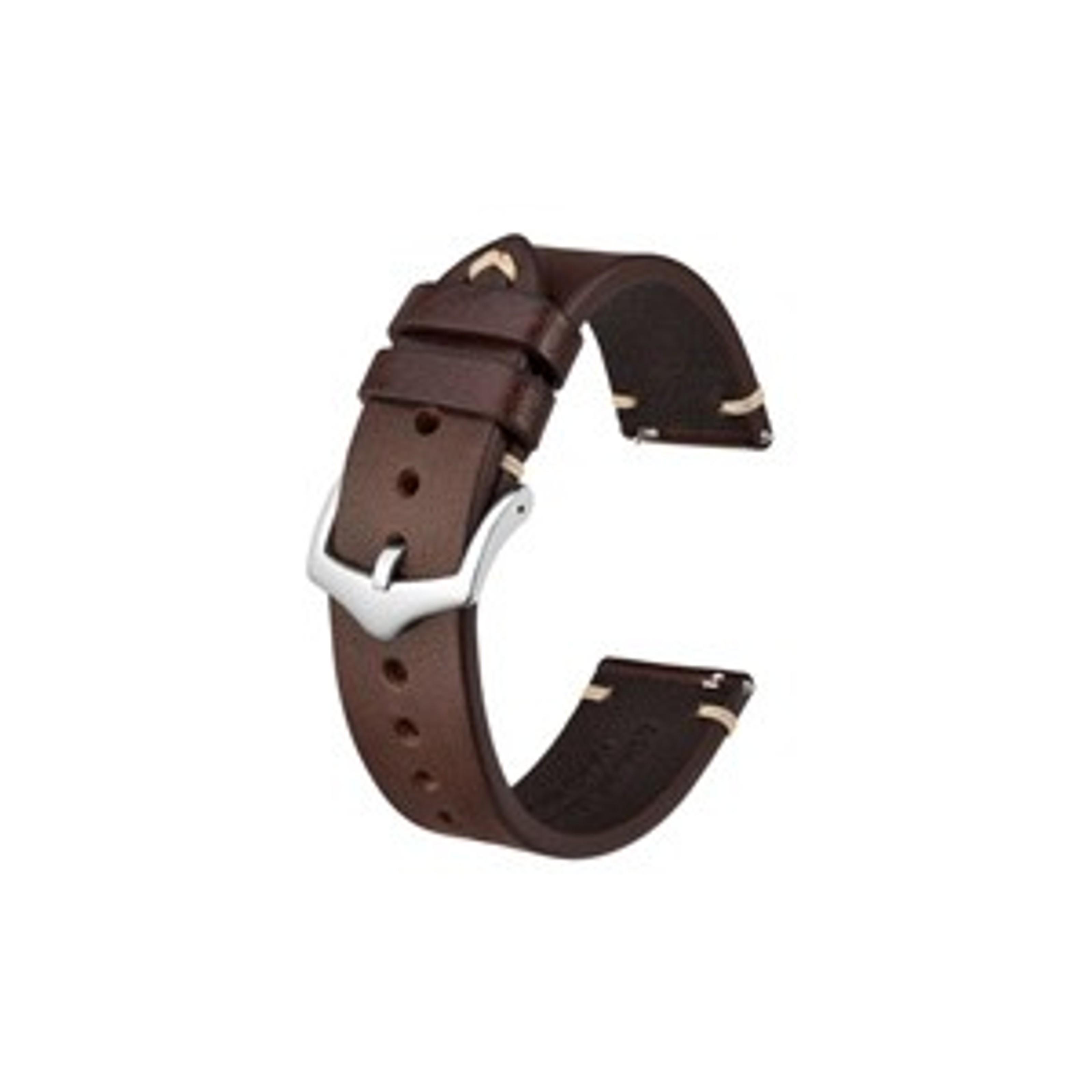 Vintage Leather Replacement Watch Strap Bracelet, Band Width 14mm-24mmGift