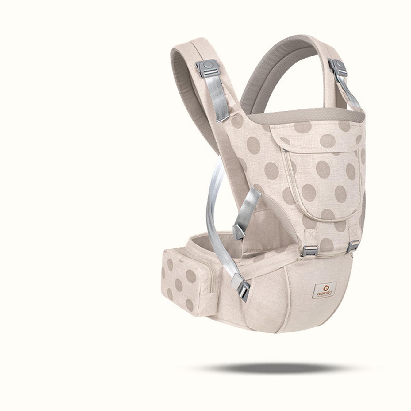 Baby Carrier Comfortable Newborn Backpack Ergonomic Infant Wrap Carrier Head Support 4-In-1 Convertible Baby Back Carrier Gift