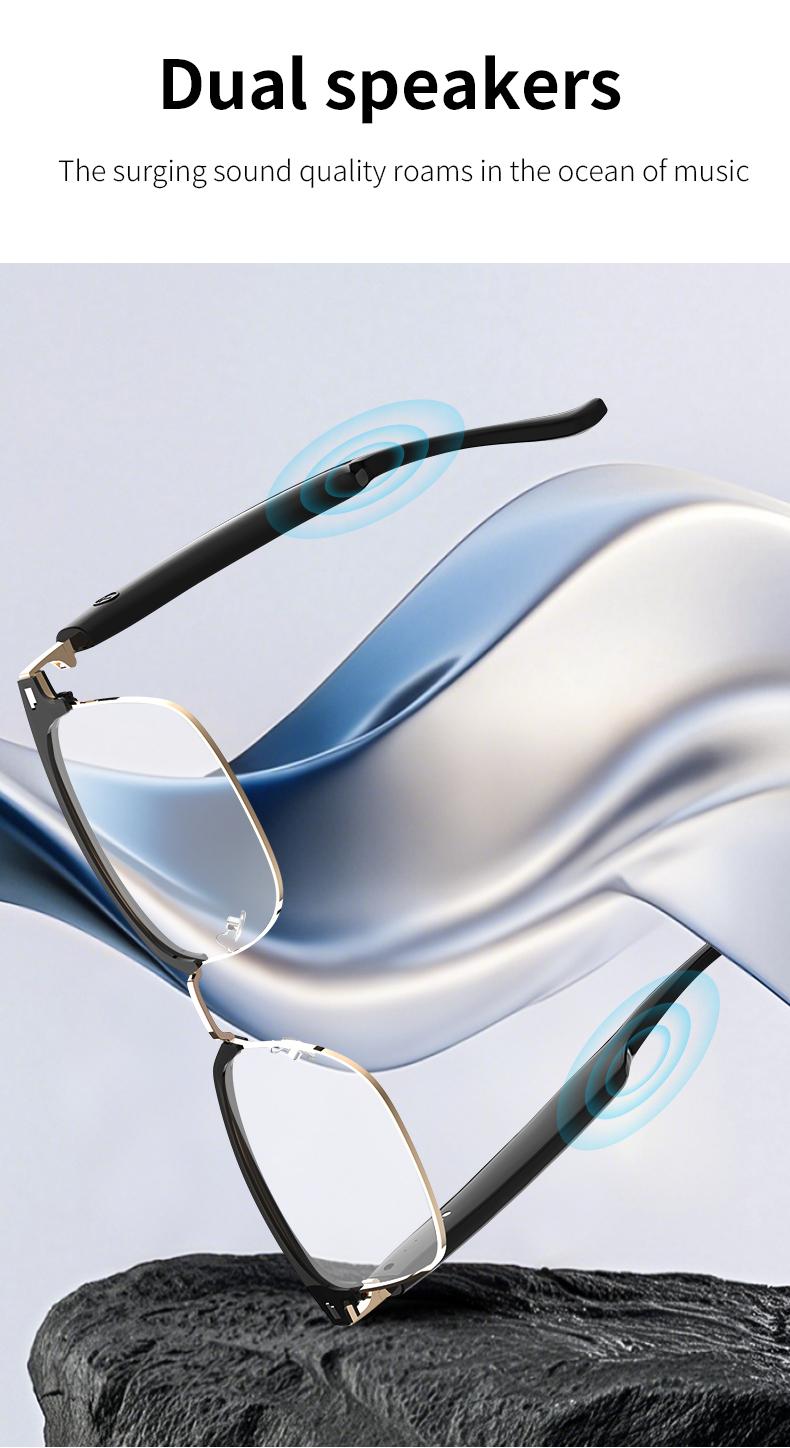 VUB AI Translation Smart Glasses with Bluetooth Connectivity 160 Languages GPT Chat Unisex Audio HD Voice Calls HiFi Sound Photochromic Lenses - Wearable VUB AI Translation Smart Glasses with Bluetooth Connectivity 160 Languages GPT Chat Unisex Audio HD Voice Calls HiFi Sound Photochromic Lenses - Wearable