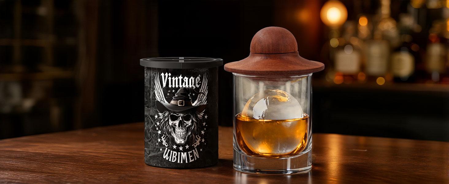 Old Fashioned Whiskey Smoker Kit with 2 Clear Ice Molds-Cocktail Smoker Gift Set with 2 Glasses, 6 Wood Chip Flavors & Clear Ice Makers, Bourbon Whiskey Gifts for Men (Butane Not Included) Old Fashioned Whiskey Smoker Kit with 2 Clear Ice Molds-Cocktail Smoker Gift Set with 2 Glasses, 6 Wood Chip Flavors & Clear Ice Makers, Bourbon Whiskey Gifts for Men (Butane Not Included)