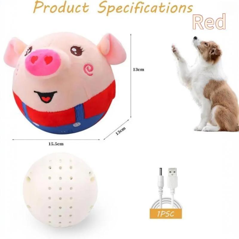 Wait Till You See This Pig Toy Bounce & Sing for Your Dog!