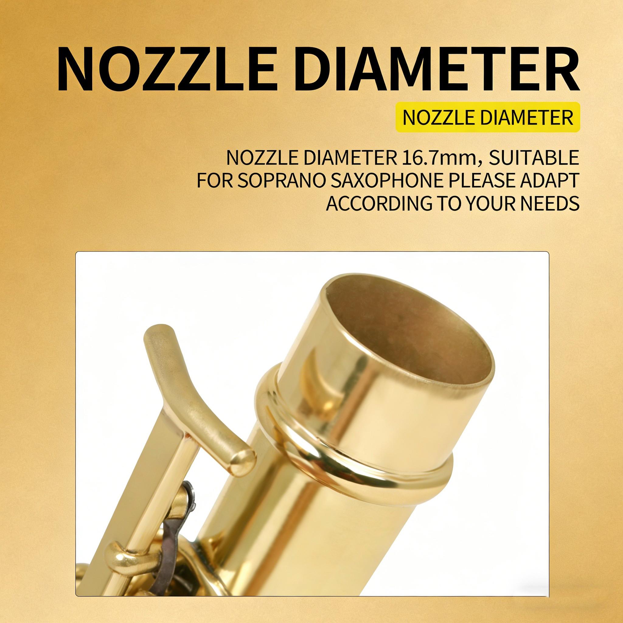 Hk-Lade High-Quality Hk-3 Alto Saxophone Mouthpiece + Cork, Premium Musical Instrument Accessory, Durable Paper Box Packaging