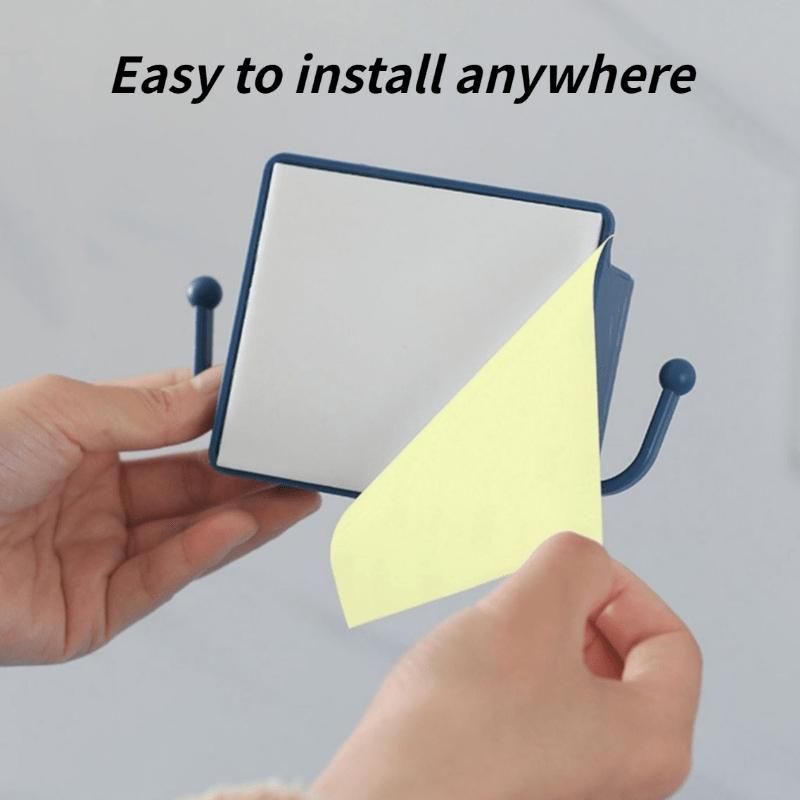 Wall Mounted Phone Charging Storage Box, TV Air Conditioner Remote Control Board Storage, Home Organization Rack, 1pc