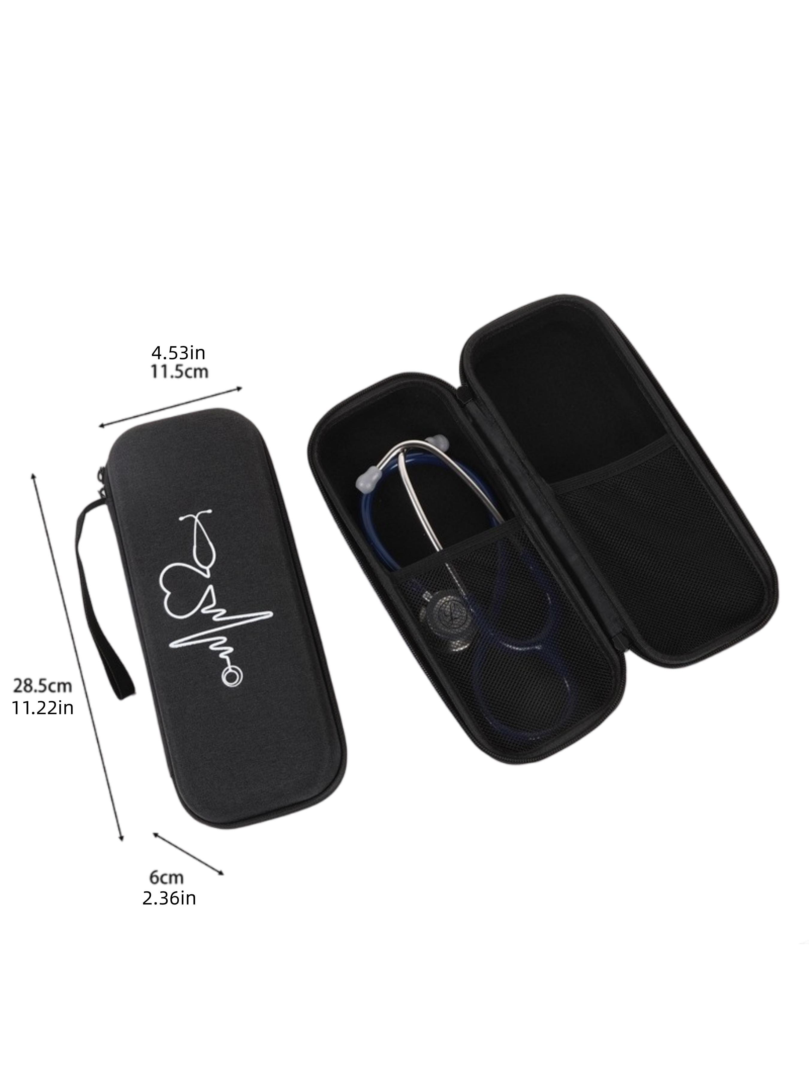 Portable Stethoscope Case, Shockproof Durable Hard Shell Eva, Professional Medical Equipment Storage, Secure & Organized Design