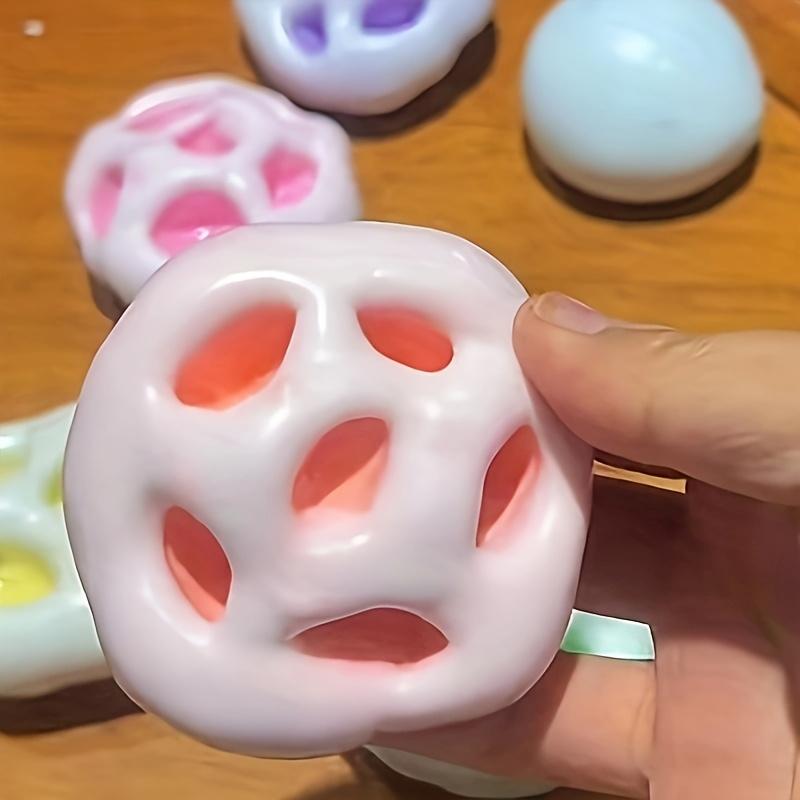 Colorful Squeeze Toy, 3 Counts/5 Counts Creative Stress Relief Toy, Hand Squeeze Toy for Kids & Adults, Funny Gift for Friends, Stress Relief Squishy
