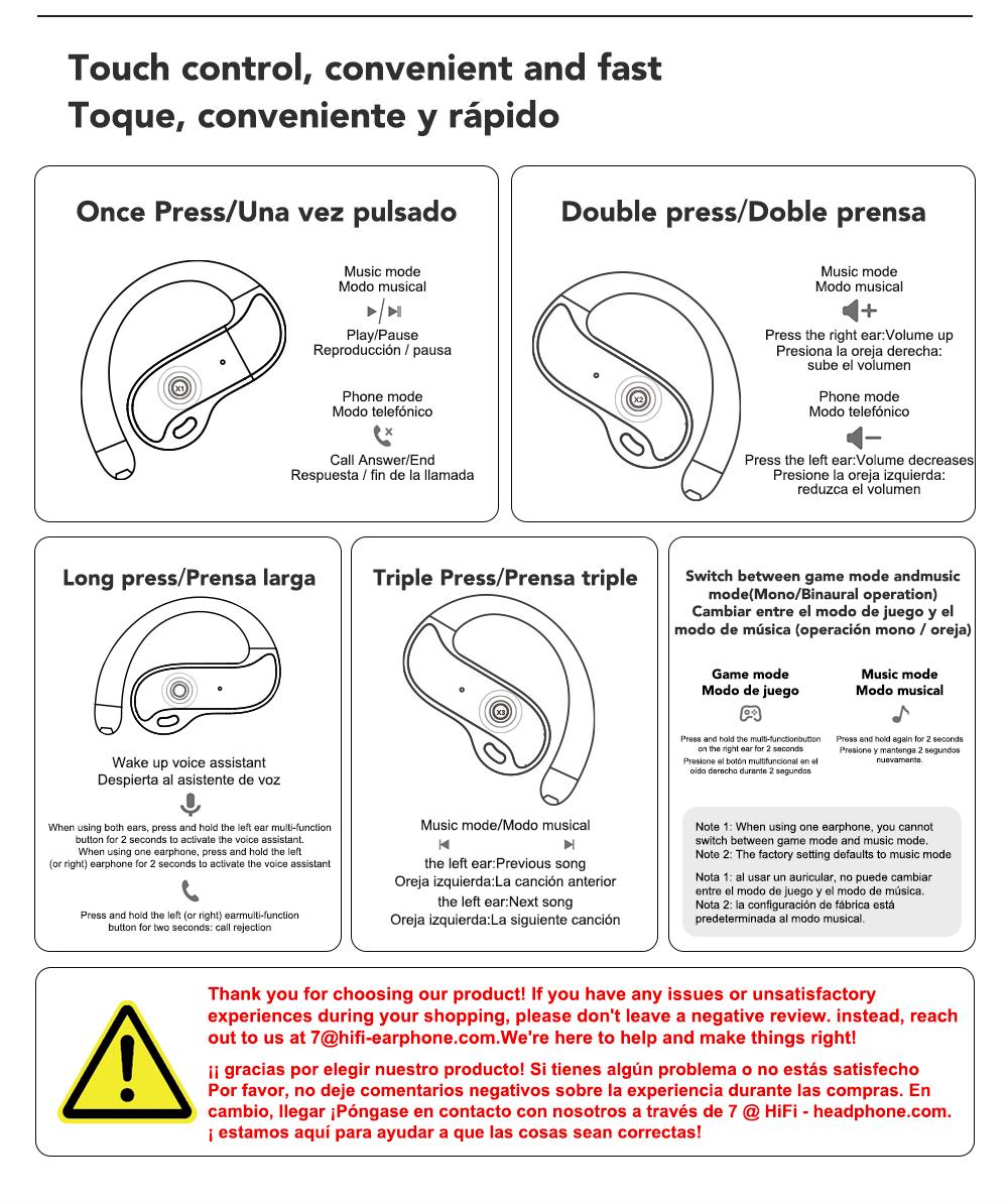 MINISO MS188 AI Earphones Wireless 134 Languages AI Translation Bluetooth Smart Earbuds with LCD Screen Charging Case APP Chargeable Black
