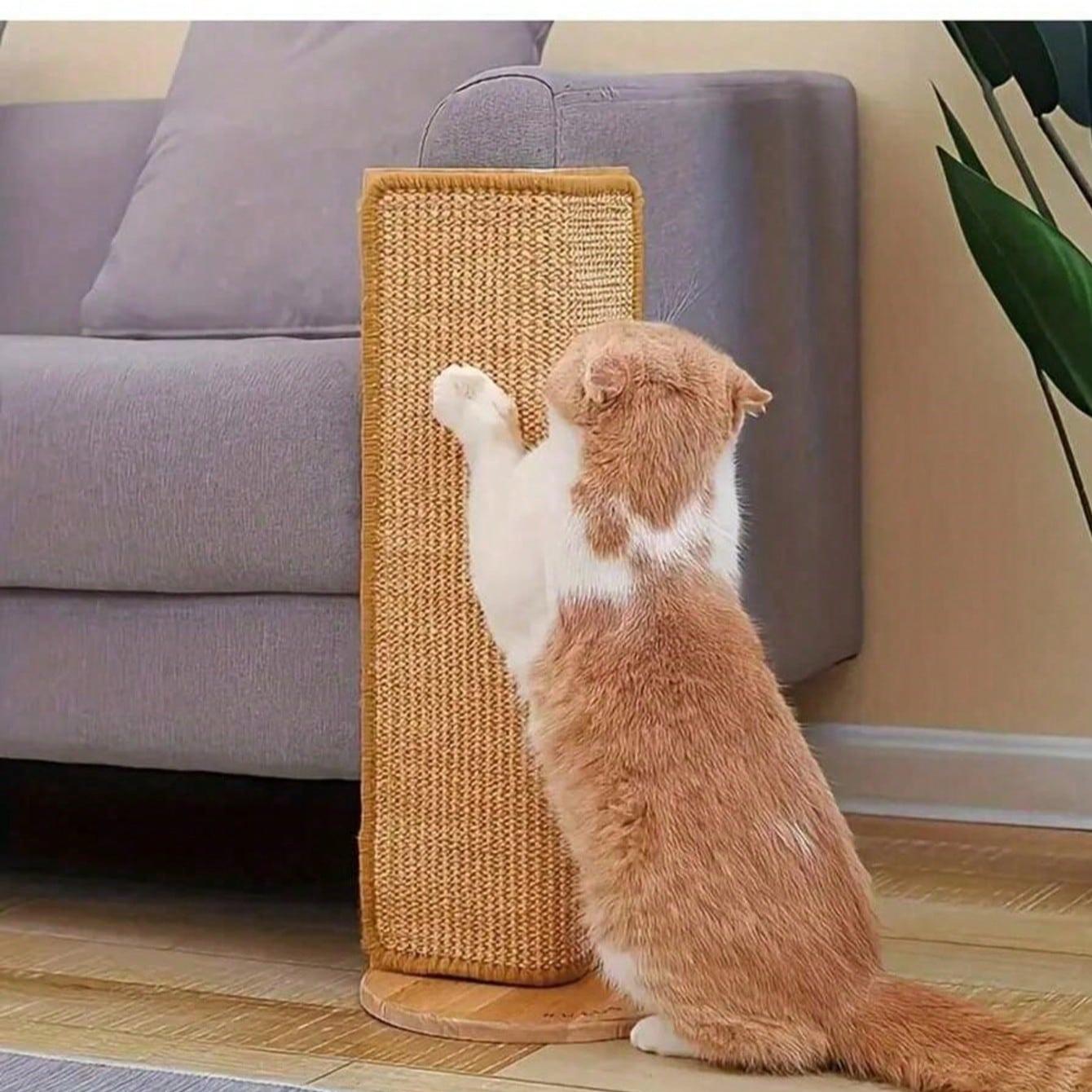 1 Sturdy Sisal Cat Scratching Board - Clutter-Free, Sofa-Design For Exercise And Rest - The Perfect Gift For Your Cat, Your Cat's Favorite Gift, And A Few Extra Preventative Sofas At Home