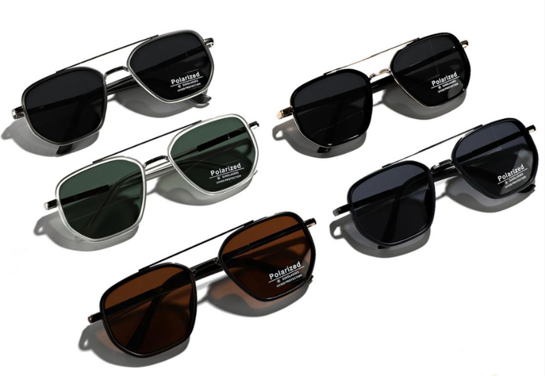 Tangle Free Aviator Sunglass Simple Sunglasses for Men  display picture 3