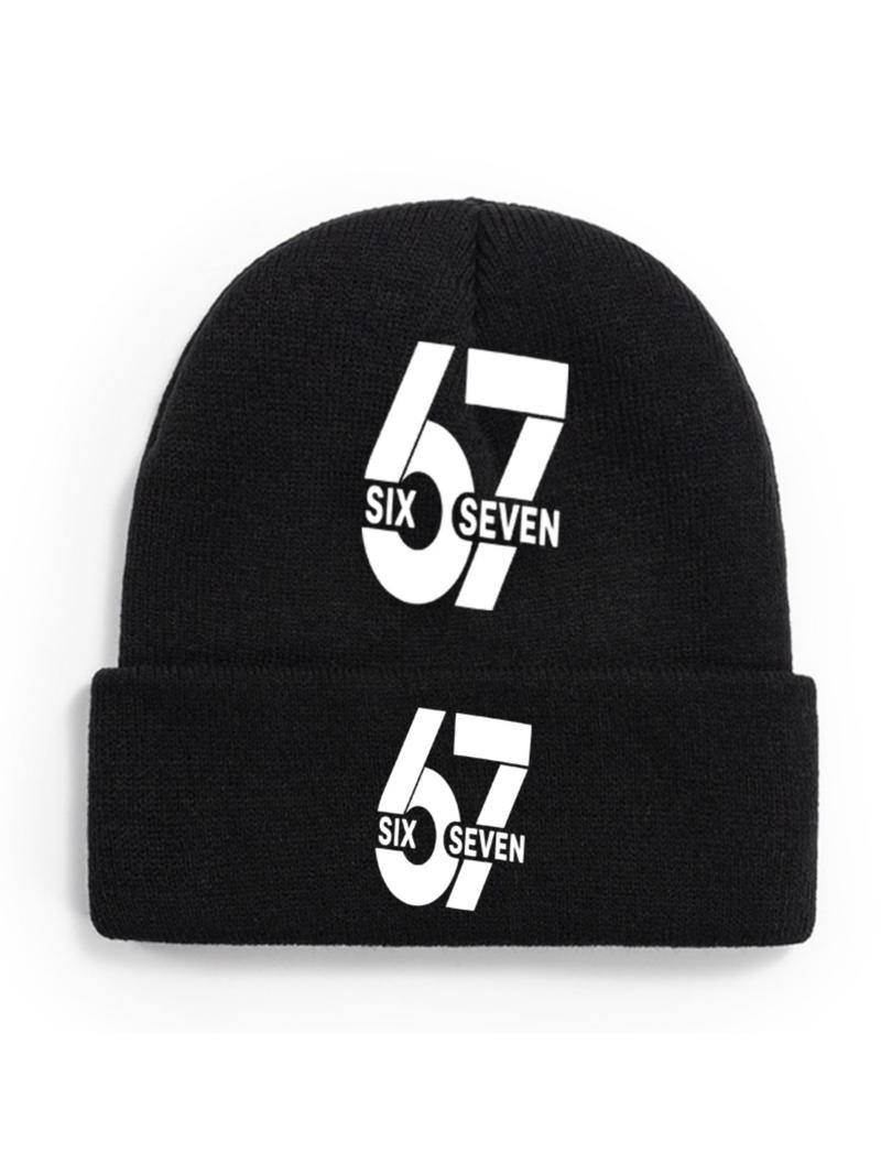 67 Cute Printed Knitted Hat Fleece Hat Warm Hat Beanie Fitted, suitable for children and teenagers. Features cool patterns. Six or seven interesting designs. Suitable for both men and women as Christmas and vacation gifts. Winter and autumn warm hat.