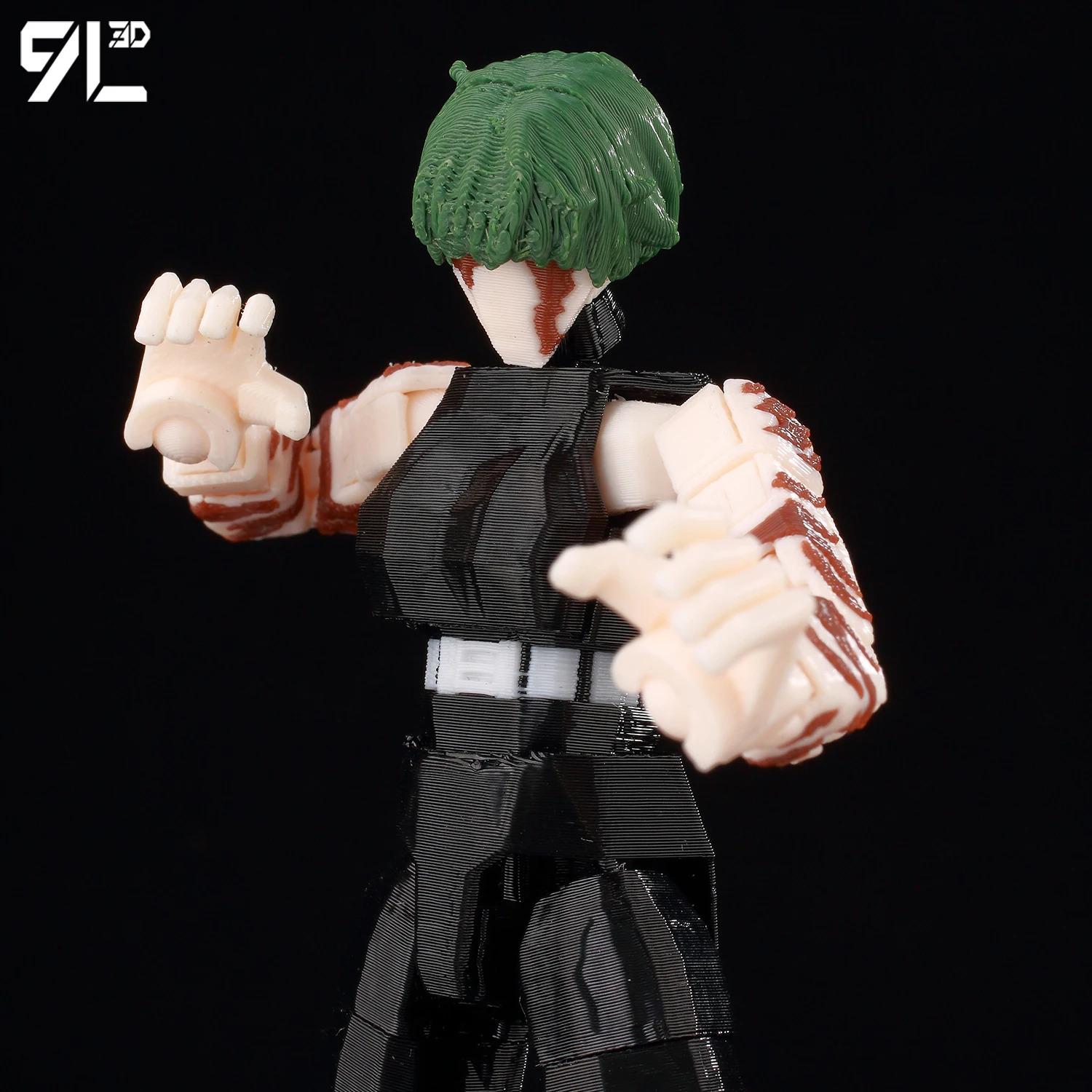 9L3D Printed Jujutsu Kaisen Dummy13 Lucky13 T13 Titan13 Zen'in Maki Anime Multi-Jointed Toys Action Figures Mannequin Model Gift