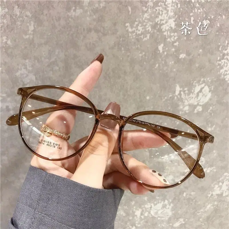 Retro small oval frame Myopia Glasses Women Nearsighted Eyewear Minus Glasses Frame With Degree Round 0 -1.0 1.5 2.0 2.5 To -4.0
