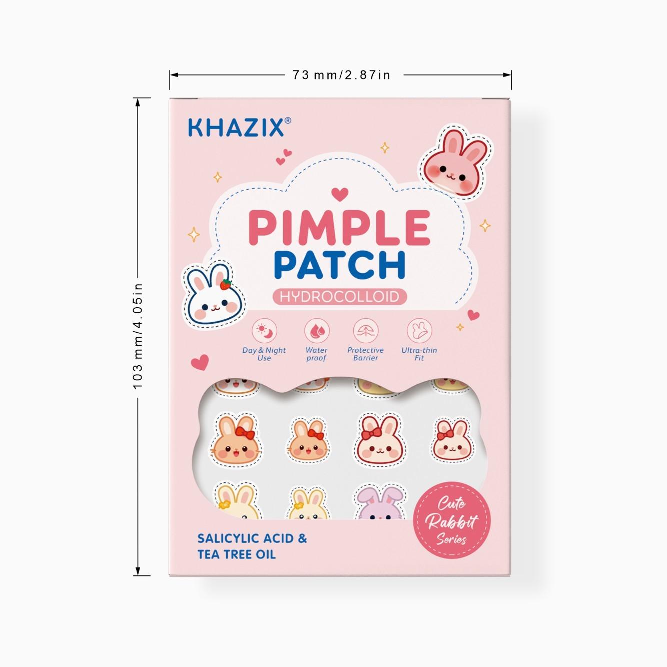 Rabbit-Shaped Acne Patches, Non-Irritating, Breathable, Makeup Covering, Alcohol-Free, Odorless, Daily Facial Care, 48/120/240 Pieces