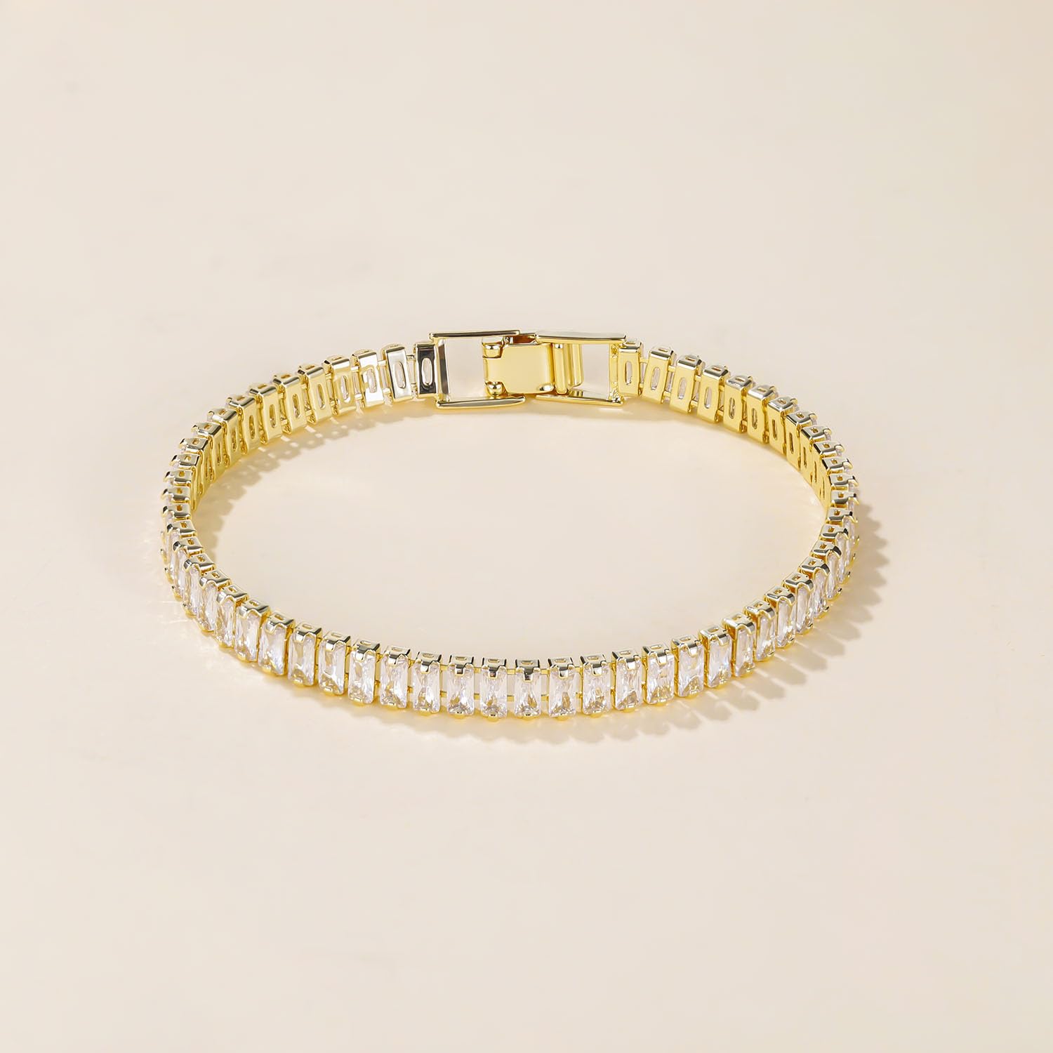 EAMTI 6mm Cubic Zirconia Bracelet for Women Mother's Day/Birthday/Anniversary Day/Valentine’s Day