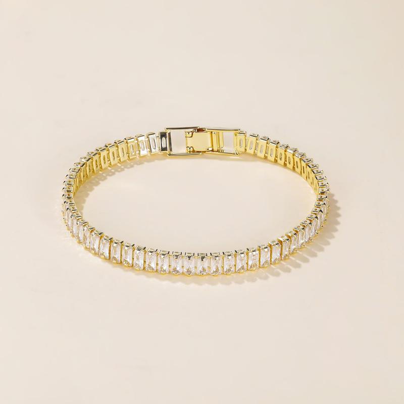 EAMTI 6mm Cubic Zirconia Bracelet for Women Mother's Day/Birthday/Anniversary Day/Valentine’s Day