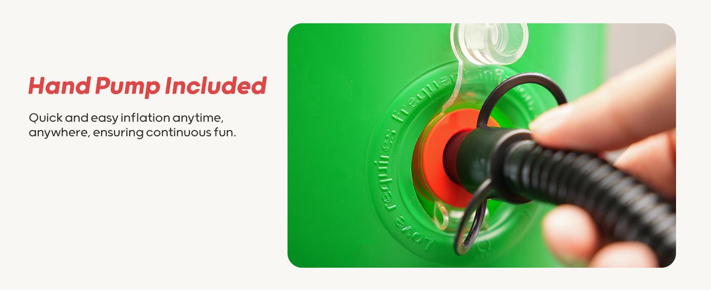 QPAU 1/2 PCS Bouncy Animal Hopper Toys (Dinosaur, Reindeer, Bull & Cute Dino) - Medium for 2+, Large for 5+, Inflatable Ride-On Jumping Bouncer, Indoor & Outdoor Energy Release Toy for Kids Boys Girls